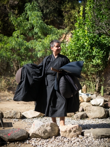 antes del zazen